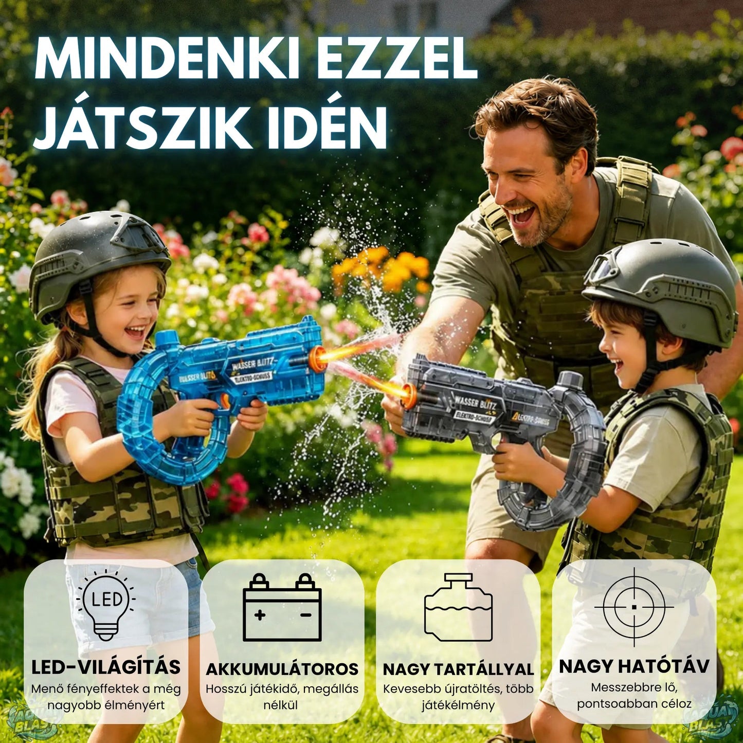 Aqua Blast™ 2.0 - A nyár kötelező darabja - Saját üzletem
